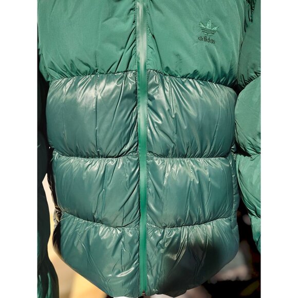 ADdas Winter Jacket Emerald Green Large - Picture 3 of 8